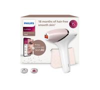 Philips Lumea série 9900 - épilateur à lumière pulsée, alternative à l'épilation laser, SenseIQ et SkinAI, 2 embouts pour le corps et le visage, BRI950/02