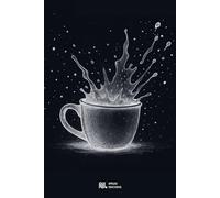 Epíleg Edicions. Llibreta A5 de 100 pàgines. Quadern de notes de ratlles. Tapa Tova. Col·lecció: Negre sobre blanc. Model tassa de cafè.: Llibreta perfecte per regalar