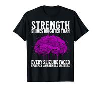 Epilepsy Awareness Products Gifts Fight Epilepsy Warrior T-Shirt