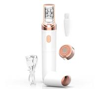Epilsmooth épilateur Visage Version Améliorée 2026, épilateur Rechargeable 2 En 1 Avec Lumière LED, épilation Précise Sans Douleur, Pour Visage Menton Lèvre Supérieure (Blanc)