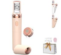 Epilsmooth Pro - Epilateur Visage Femme, épilateur Rechargeable 2 En 1 Avec Lumière LED, épilation Précise Sans Douleur, Pour Visage Menton Lèvre Supérieure (1PC-Rose)