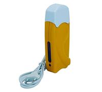 EpilWax - Épilateur Chauffe Cire pour Épilation Professionnelle - Compatible avec Cire Roll-On 100 ml - Facile à Utiliser et Ergonomique - Gamme Solo Blanc/Jaune