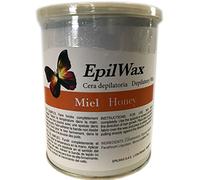 EpilWax Pot de Cire Pelable au Miel pour Épilation Sans Bandes - Cire Chaude Pelable Professionnelle - Pot de 800 ml