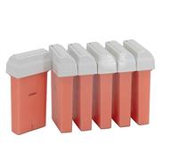 EpilWax - Roll On Cire Epilation à la Rose - Compatibles Veet EasyWax - Facile à étaler et à Retirer - Lot de 6 Recharges/Cartouches - 100 ml