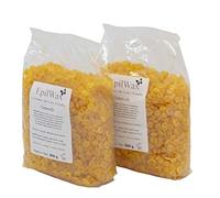 EPILWAX S.A.S - Perles de cire à épiler Pelable Miel - cire d'épilatoire 3 sachets de 1kg Cire Chaude Réutilisable