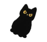 Épingle à chat miniature élégante en métal au design élégant sur le thème des animaux, parfait pour les tenues, sacs, chapeaux, broche chat miniature, cadeau, One Size, Comme décrit