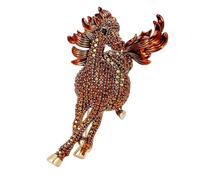 Épingle à cheval | Accessoires de vêtements - Épingle en strass pour vestes en denim, pulls, chapeaux, écharpes, sacs, mariage, vacances, fête, cosplay