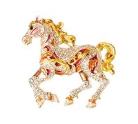 Épingle à cheval en alliage robuste - Accessoire polyvalent pour décoration d'écharpe ou de sac, taille unique, Comme décrit