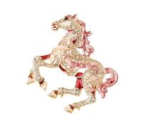 Épingle à cheval en alliage robuste - Accessoire polyvalent pour décoration d'écharpe ou de sac, taille unique, Comme décrit
