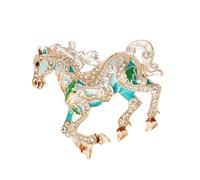 Épingle à cheval en alliage robuste - Accessoire polyvalent pour décoration d'écharpe ou de sac, taille unique, Comme décrit