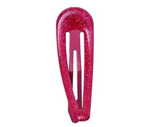 Épingle À Cheveux 10 / 20pcs 5cm Color Colding Coupes à cheveux en métal Barrette Bb Clips de cheveux Snap Pins Femmes Accessoires for cheveux Épingle À Cheveux Mariage(Hot Pink,20pcs)