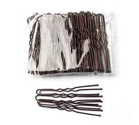 Épingle À Cheveux 50 pcs/sac 5cm U en forme d'alliage en alliage en alliage en forme de cheveux ondulés Clips cheveux Simple barrettes en métal Barrettes de mariée Outils Pinceaux de cheveux Épingle