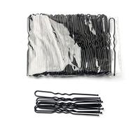 Épingle À Cheveux 50 pcs/sac 5cm u en forme d'alliage en alliage en alliage en forme de cheveux ondulés Clips cheveux Simple barrettes en métal Barrettes de coiffure de mariée Outil Pinceaux de chev