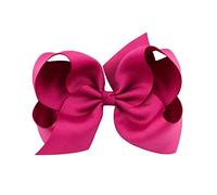 Épingle À Cheveux 6 pouces gros gros grain ruban solides arcs d'arcs de cheveux avec clips filles poils clips coiffeurs boutiques accessoires de cheveux Épingle À Cheveux Mariage(30)