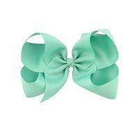 Épingle À Cheveux 6 pouces gros gros grain ruban solides arcs d'arcs de cheveux avec clips filles poils clips coiffeurs boutiques accessoires de cheveux Épingle À Cheveux Mariage(34)