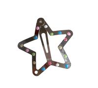 Épingle à cheveux à pois colorés pour adolescente fille photographie pince à cheveux pour tresses plusieurs formes au choix