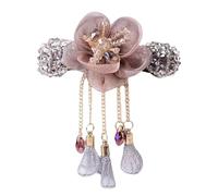 Épingle à cheveux à pompons élégantes Styles chinois traditionnels Beaux cheveux pour médias ou cheveux