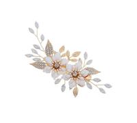 Épingle à Cheveux Accessoire de Cheveux en Alliage Or de Mariage de Mariée | Accessoire de Cheveux de Mariage Champêtre, 1 Pièce, Léger et Ne Blesse Pas Cheveux, pour Anniversaire et Bal