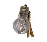 Épingle À Cheveux Ampoule - Design Lumineux En Acrylique, Ornement De Tendance, Accessoire Déguisement Thème, Barrette Originale Et Élégante La Finition Lisse | Acrylique Pour Femmes Filles, Idéale Le