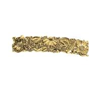 épingle à cheveux Barrette chic Barrette pour soirée barrette fleur mini flacon de parfum arts du tissu Pinces à cheveux en métal accessoires de cheveux en métal alliage Golden Didiseaon