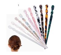 Épingle à cheveux chinoise, accessoires for cheveux chinois, 10 pièces, épingles à cheveux en coquille de tortue imprimée léopard, épingles à cheveux chinoises, baguettes longues