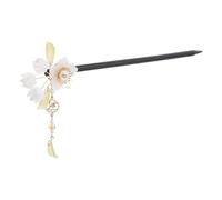 Épingle à Cheveux Chinoise Vintage pour Hanfu, Bois Fleuri | Artisanat Raffiné, Style Traditionnel Élégant, Usage Confortable Longue Durée, Complète Tenues Traditionnelles
