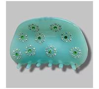 Épingle À Cheveux Coiffe de cristate en cristate en Corée de la Mode for Femmes Coiffe de Coiffure à Cheveux de Luxe Noire Épingle À Cheveux Mariage (Color : SKU-01, Size : Hair Claws)