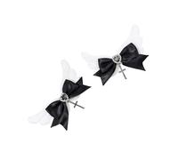 Épingle à cheveux créative en forme de papillon pour enfants - Nœud en ruban léger - Accessoires pour cheveux - Tenue solide - Pour fête - Utilisation quotidienne - Accessoires pour cheveux pour bébé