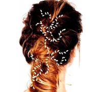 Epingle à cheveux de mariage - Élégance - Moment inoubliable - Bijoux en or - Beauté éclatante - Accessoire de mariée - Déclaration de sophistication