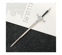 Épingle à cheveux d'épée en métal pour femmes, mode chinoise, simple et créative, épingle, bijoux, tempérament, accessoires de couvre-chefs (WTS00002-5)