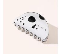 Épingle à cheveux d'Halloween - Pince à cheveux amusante pour femme - Grand masque - Pince à cheveux épaisse (B)