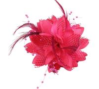 Épingle à cheveux élégante à plumes pour femme, accessoire de cheveux pour femme, convient pour un bal de fin d'année et un look vintage