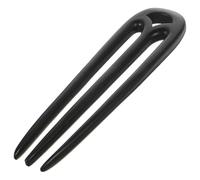 Épingle à Cheveux en Bois de Foncé, Accessoire pour Chignon Élégant | Design à Trois Branches, Finition Lisse et Toucher Confortable, pour Coiffures Relevées, Cheveux Épais, Mariées et Cosplay