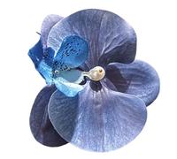 Épingle à cheveux en forme de fleur de Phalaenopsis 2024 tendance avec perles florales - Barrettes à cheveux uniques pour femmes