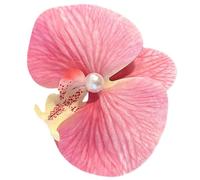 Épingle à cheveux en forme de fleur de Phalaenopsis 2024 tendance avec perles florales - Barrettes à cheveux uniques pour femmes