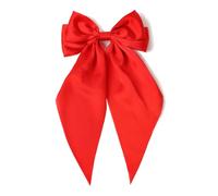 Épingle à cheveux en forme de ruban de couleur vive pour femmes et filles, grand nœud français, pince en métal pour maintenir solidement les nœuds