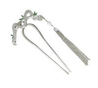 Épingle à cheveux en forme de serpent pour femme Buyao chinoise - Peigne et bâton - Épingle à cheveux antique - Accessoires pour cheveux