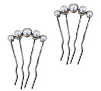 Épingle à cheveux en perles imitation pour tenues modernes traditionnelles pour femmes et filles épingles à cheveux mariages et fêtes Mode Épingle à cheveux Accessoire de photographie de fête