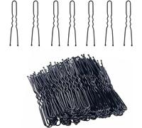 Epingle à cheveux, Epingle cheveux, Pince Cheveux, U Pince chignon, Epingle cheveux femme 50pièces pour Femmes (noir)