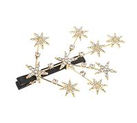 épingle à cheveux étoile barrettes à cheveux étoiles accessoires pour cheveux fille hair charms hair toppers pince à cheveux frange pince à cheveux strass brillant pinces à cheveux Beaupretty