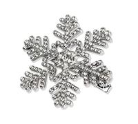 Épingle à cheveux flocon de neige de Noël Blingbling élégante tendance années 2000 bouquets de Noël couvre-chefs doux balletcore tendance