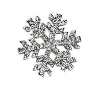 Épingle à cheveux flocon de neige de Noël Blingbling élégante tendance années 2000 bouquets de Noël couvre-chefs doux balletcore tendance