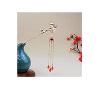Épingle à Cheveux Hanfu - épingle à cheveux for femmes, accessoires for cheveux, épingle à cheveux simple en métal, pince à cheveux Hosta, épingle à cheveux rétro chinoise Bâtons à Cheveux(B)