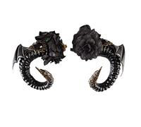 Épingle à cheveux longue en corne pour Halloween, méchante, reine maléfique, accessoire pour cosplay, costume de sorcière, accessoire pour fille