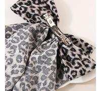 Épingle à cheveux motif léopards Nouvel An Pince à cheveux élégante de Noël Bandeaux couvre-chefs Sweet Grande taille