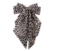 Épingle à cheveux motif léopards Nouvel An Pince à cheveux élégante de Noël Barrettes Couvre-chefs Doux Grande Taille Tendance Accessoires pour cheveux