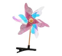 Épingle à cheveux moulin à vent | Jolie pince à cheveux pour festival | Accessoires de dessin animé aléatoire, pinces à cheveux, nœuds à cheveux crocodiles pour filles