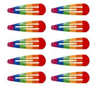 Épingle à cheveux multi-formes couleur arc-en-ciel pour, pince à cheveux à charme doux, esthétique des années 2000, accessoires pour cheveux, pince pour, accessoires pour fins