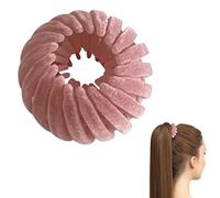Épingle À Cheveux Nid D’oiseau - Fabricant De Paresseux, Pince À Cheveux Magique En Velours Nid D’oiseau | Anneaux De Cheveux Antidérapants Avec Trois Rangées De Dents, Pince À Cheveux Magique