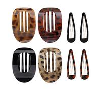 Épingle À Cheveux Ovale En 4 Pièces Et Petite Épingle À Cheveux En 4 Pièces, Épingle À Cheveux Simple, Aiguille À Cheveux Glisser Pour Les Filles, Coiffes Simples Et Outils De Coiffure.